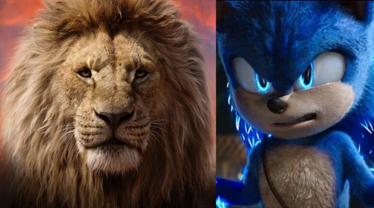 mufasa batte sonic al box office usa